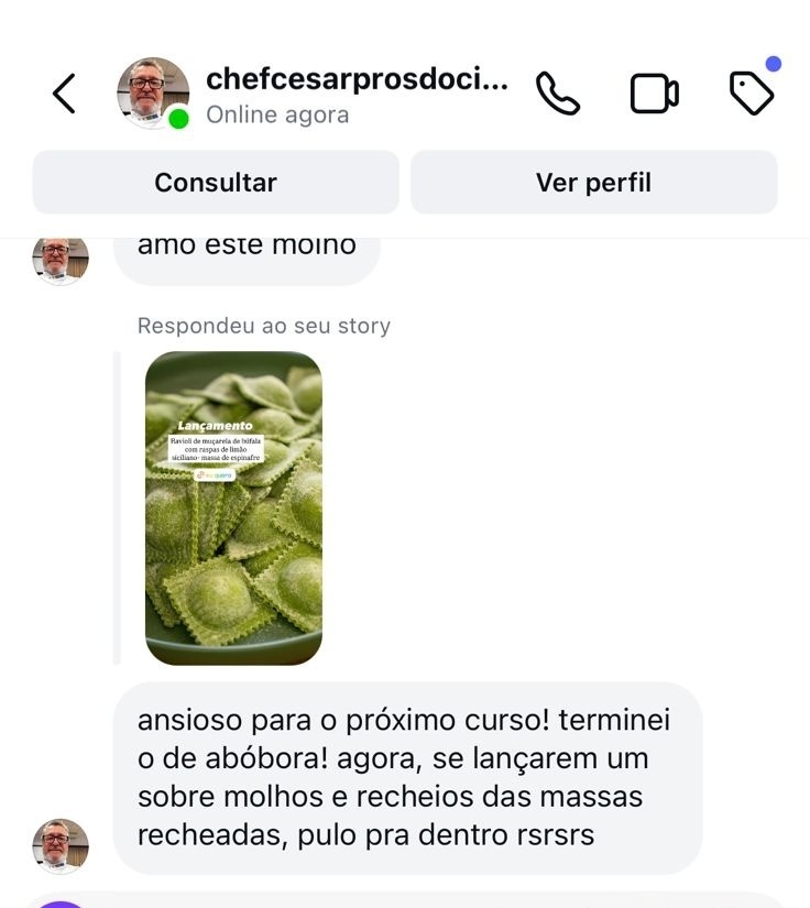 Depoimento de aluno 8